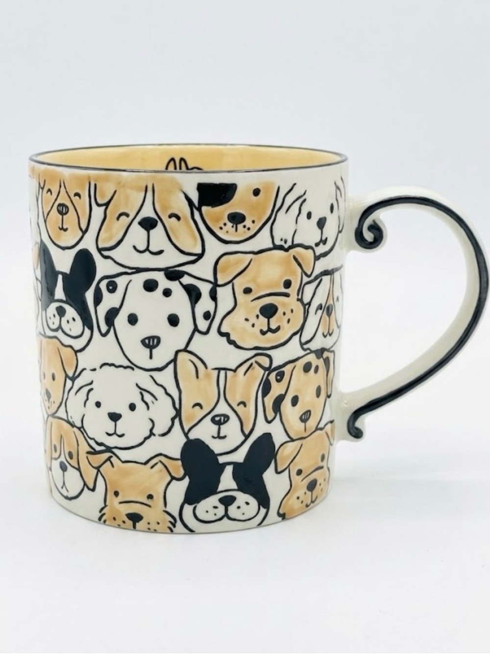 Pups & Pal Repeat Dog Breed XL Ceramic Stoneware Mug 20oz